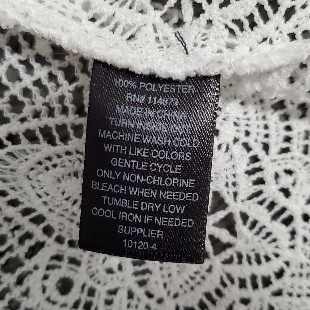 Worthington White Lace Top - Picture 3 of 6